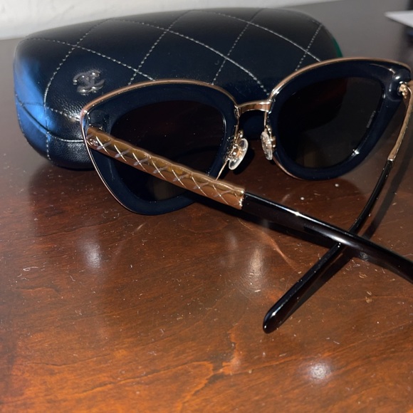 Chanel Cat Eye Quilted Sunglasses - EUC! - Picture 12 of 14